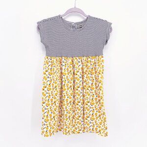 Girls' Tea Collection Stripes and Lemons Dress